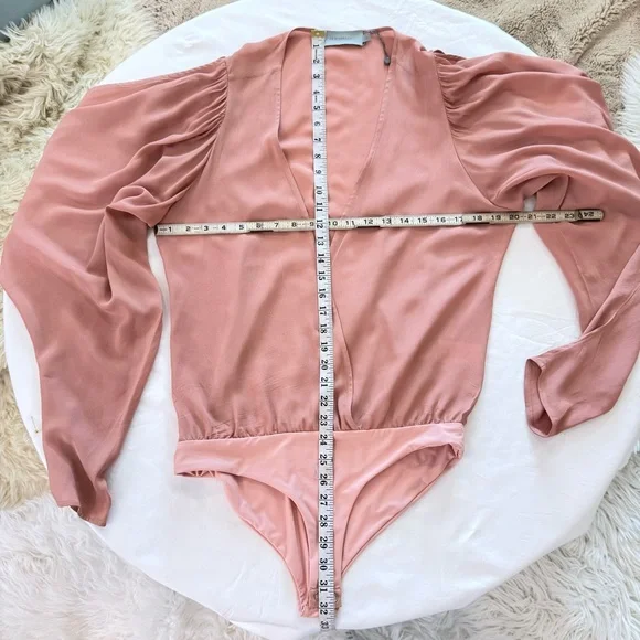 Silvia Tcherassi Hoshi Blouse Bodysuit Canyon Rose Small - Picture 12 of 16